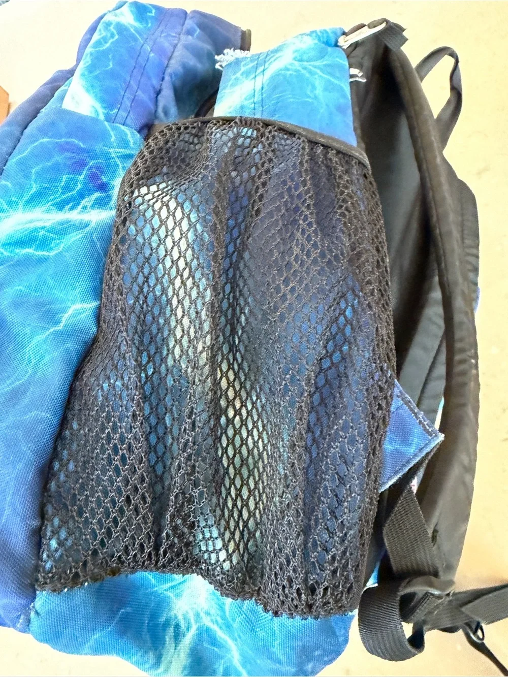 Jansport Big Student Lightning Blue Backpack Laptop Back School College Travel